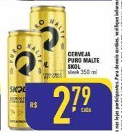 Mercantil Rodrigues Cerveja puro malte skol oferta