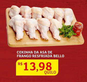 Assaí Atacadista Coxinha da Asa de Frango Resfriada Bello 1kg oferta