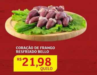 Assaí Atacadista Coração de frango Resfriado Bello oferta
