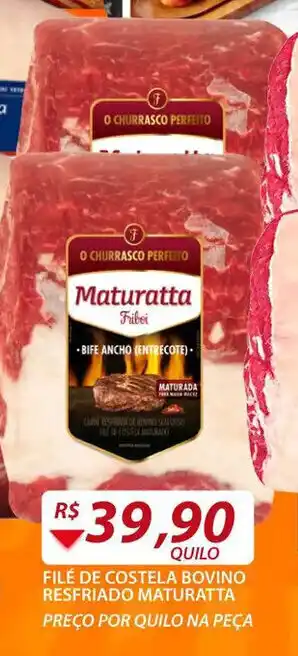 Assaí Atacadista Filé de Costela Bovino Resf. Maturatta 1kg oferta