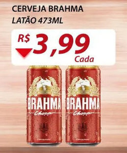 Assaí Atacadista Cerveja Brahma 473ml oferta