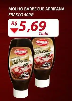 Assaí Atacadista Molho Barbecue Arrifana 400g oferta