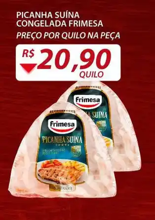 Assaí Atacadista Picanha Suína congelada Frimesa 1kg oferta