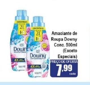 Higa's Supermercado Amaciante de Roupa Downy Conc. 500ml oferta