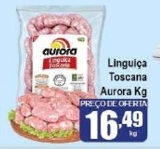 Higa's Supermercado Linguica Toscana Aurora 1kg oferta