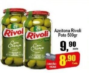 Higa's Supermercado Azeitona Rivoli pote 500g oferta