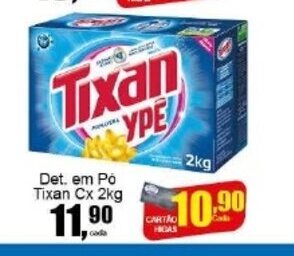 Higa's Supermercado Det. em po Tixan Cx 2kg oferta