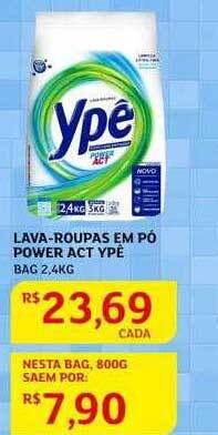 Assaí Atacadista Lava-roupas em pó power act ypê oferta