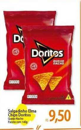 Atacadão Salgadinho elma chips doritos oferta