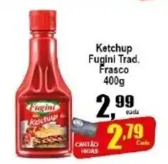 Higa's Supermercado Ketchup Fugini Trad. Frsaco 400g oferta