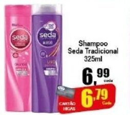 Higa's Supermercado Shampoo Seda Tradicional 325ml oferta