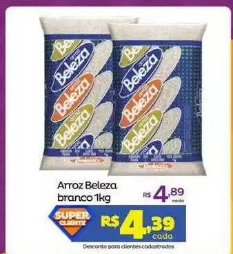Super Lagoa Arroz beleza branco oferta