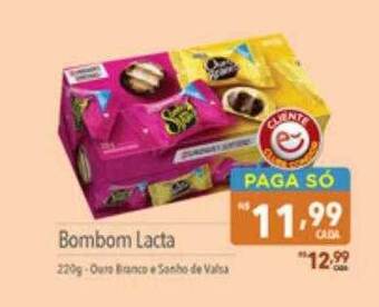 Supermercados Condor Bombom lacta oferta