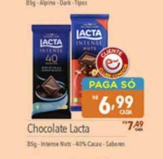 Supermercados Condor Chocolate lacta oferta