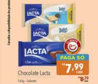 Supermercados Condor Chocolata lacta oferta