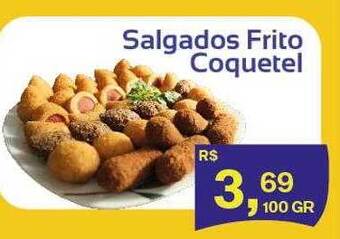 Salgados frito coquetel
