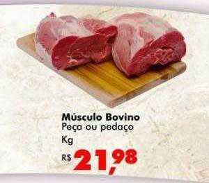 Big Box Músculo bovino peça ou pedaço kg oferta