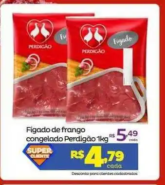 Super Lagoa Figado de frango congelado perdigão oferta