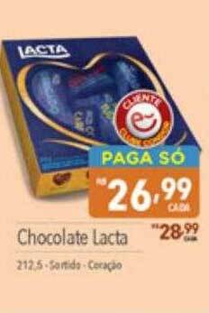 Supermercados Condor Chocolate lacta oferta