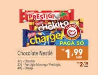 Supermercados Condor Chocolate nestlé oferta