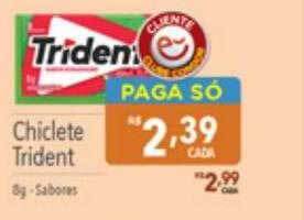 Supermercados Condor Chiclete trident sabores oferta