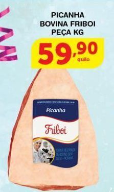 Roldão Picanha bovina friboi peça kg oferta