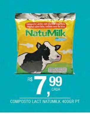 DB Supermercados Composto lacteo natumilk 400g oferta