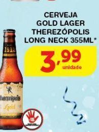 Roldão Cerveja gold lager therezópolis long neck 355ml* oferta