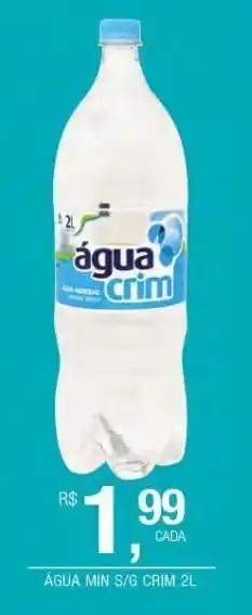 DB Supermercados Água mineral s/g crim 2l oferta