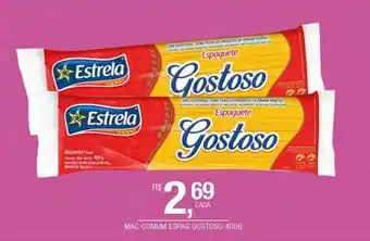 Macarrão estrela gostoso 400g