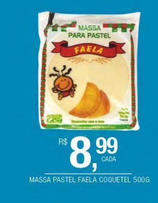 DB Supermercados Massa pastel faela coquetel 500g oferta