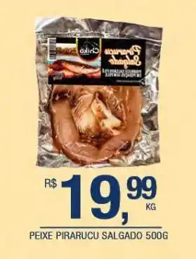DB Supermercados Peixe pirarucu salgado 500g oferta