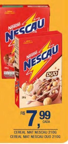DB Supermercados Cereal nescau 210g oferta