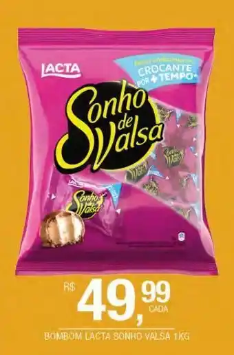 DB Supermercados Bombons sonho de valsa lacta 1kg oferta