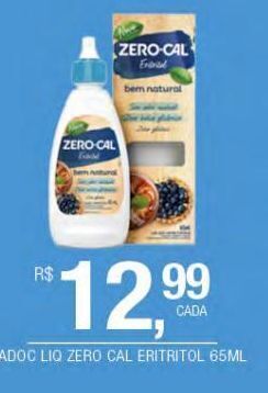 DB Supermercados Adoçante líquido zero cal 65ml oferta
