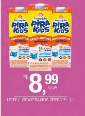 DB Supermercados Leite longa vida pirakids 1l oferta