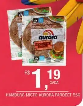 DB Supermercados Hambúrguer misto aurora 56g oferta