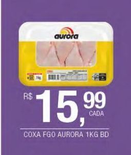 DB Supermercados Coxa de frango aurora 1kg oferta