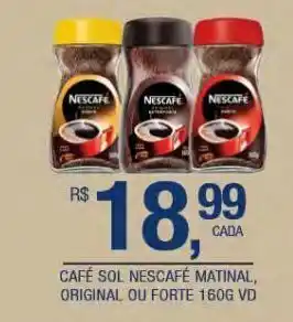 DB Supermercados Café solúvel nescafé 160g oferta