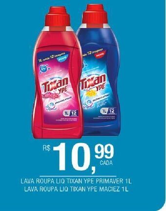 Lava roupa líquido tixan ypê 1l