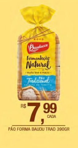 DB Supermercados Pão de forma bauducco 390g oferta