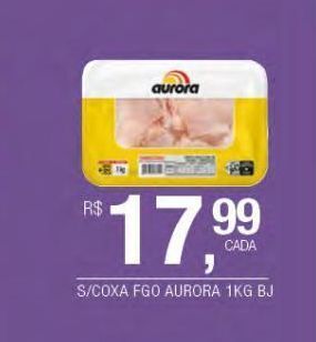 DB Supermercados Sobrecoxa de frango aurora 1kg oferta