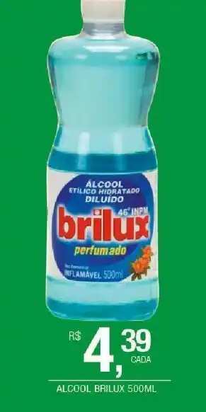 DB Supermercados Álcool brilux 500ml oferta