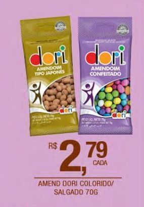 DB Supermercados Amendoim dori 70g oferta