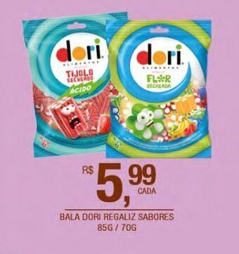 DB Supermercados Bala dori 85g/70g oferta