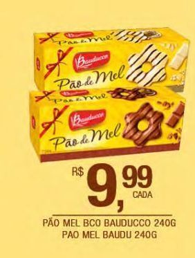 DB Supermercados Pão mel bauducco 240g oferta