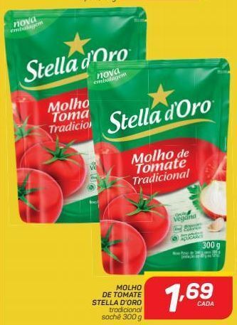 GBarbosa Molho de tomate stella d'oro 300g oferta