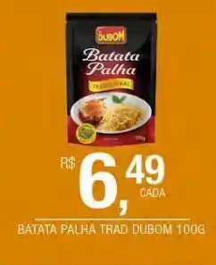 DB Supermercados Batata palha dubom 100g oferta
