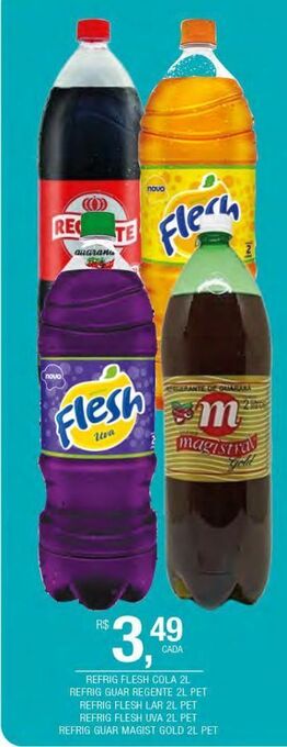 DB Supermercados Refrigerante flesh 2l oferta