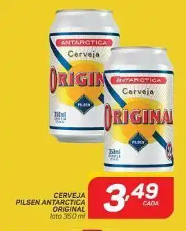 GBarbosa Cerveja pilsen antarctica original 350ml oferta